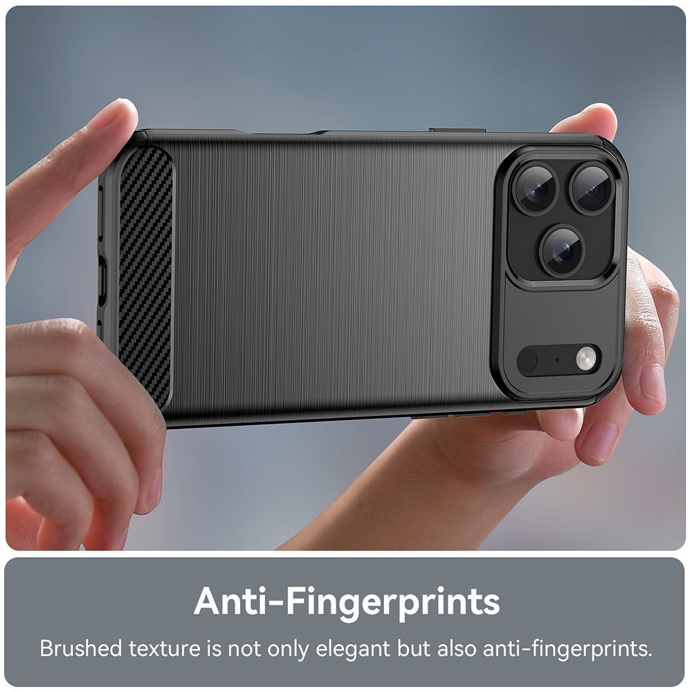 Techsuit - Carbon Silicone - iPhone 17 Pro Max - Black