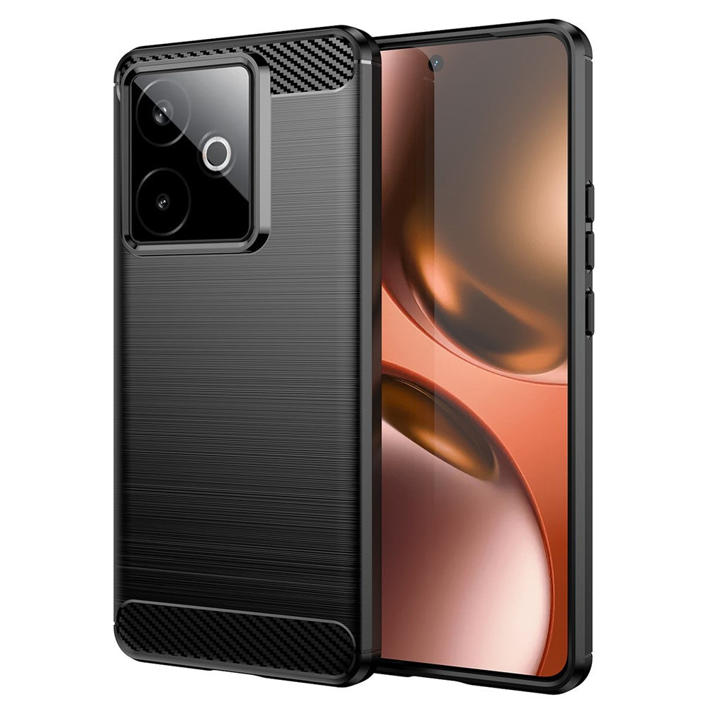 Techsuit - Carbon Silicone - Realme GT 7 - Black