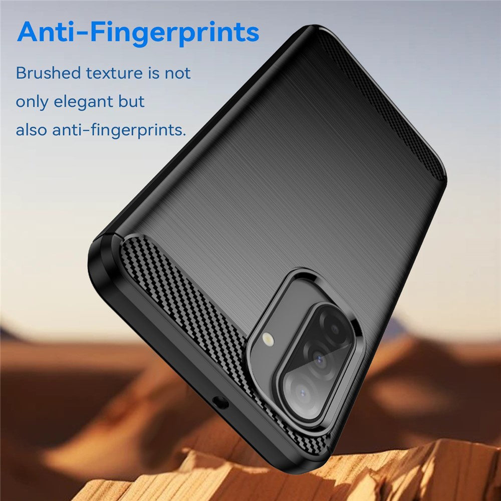 Techsuit - Carbon Silicone - Samsung Galaxy A17 5G / A17 4G - Black