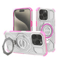 Techsuit - Carbon Shield PRO - iPhone 15 Pro - Pink Transparent