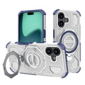 Techsuit - Carbon Shield PRO - iPhone 16 - Blue Transparent
