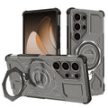 TechSuit Husa de protectie Techsuit Carbon Shield PRO compatibil cu Samsung Galaxy S25 Ultra, Negru Fumuriu