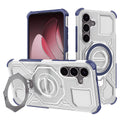 Techsuit - Carbon Shield PRO - Samsung Galaxy S25 Plus - Blue Transparent
