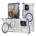 Techsuit - Carbon Shield PRO - Motorola Edge 50 - Blue Transparent