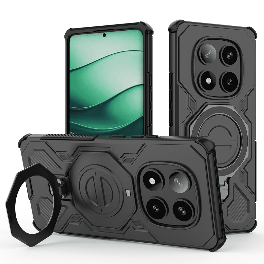TechSuit Husa de protectie Techsuit Carbon Shield PRO compatibil cu Xiaomi Redmi Note 14 Pro+ 5G, Negru