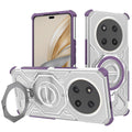 Techsuit - Carbon Shield PRO - Honor Magic7 Lite / X9c - Purple Transparent