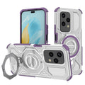 Techsuit - Carbon Shield PRO - Honor 200 Lite - Purple Transparent