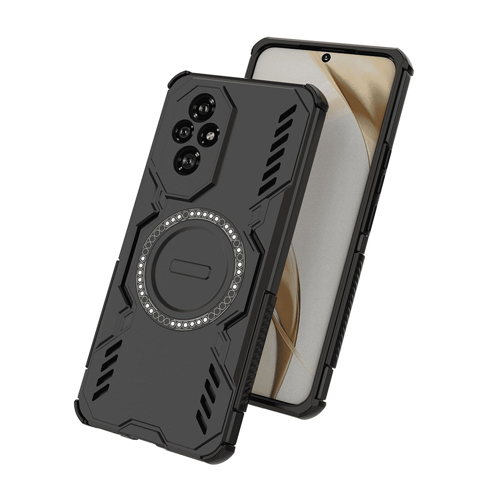 TechSuit Husa de protectie Techsuit ArmorMag compatibil cu Honor 200, Negru – imagine 4
