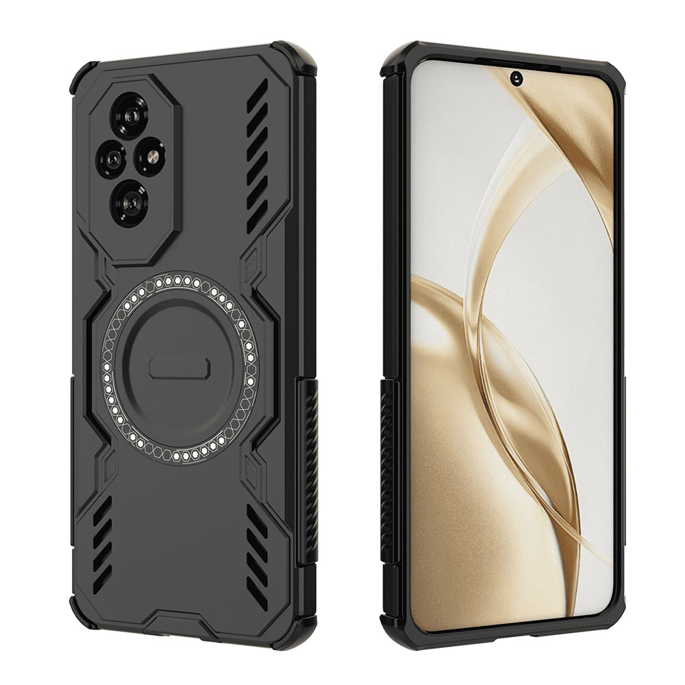 TechSuit Husa de protectie Techsuit ArmorMag compatibil cu Honor 200, Negru – imagine 2
