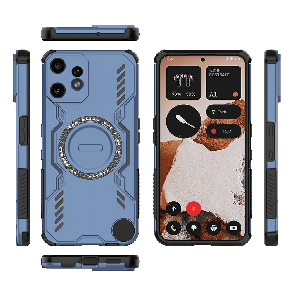 Techsuit - ArmorMag Case - Nothing CMF Phone 2 Pro - Blue