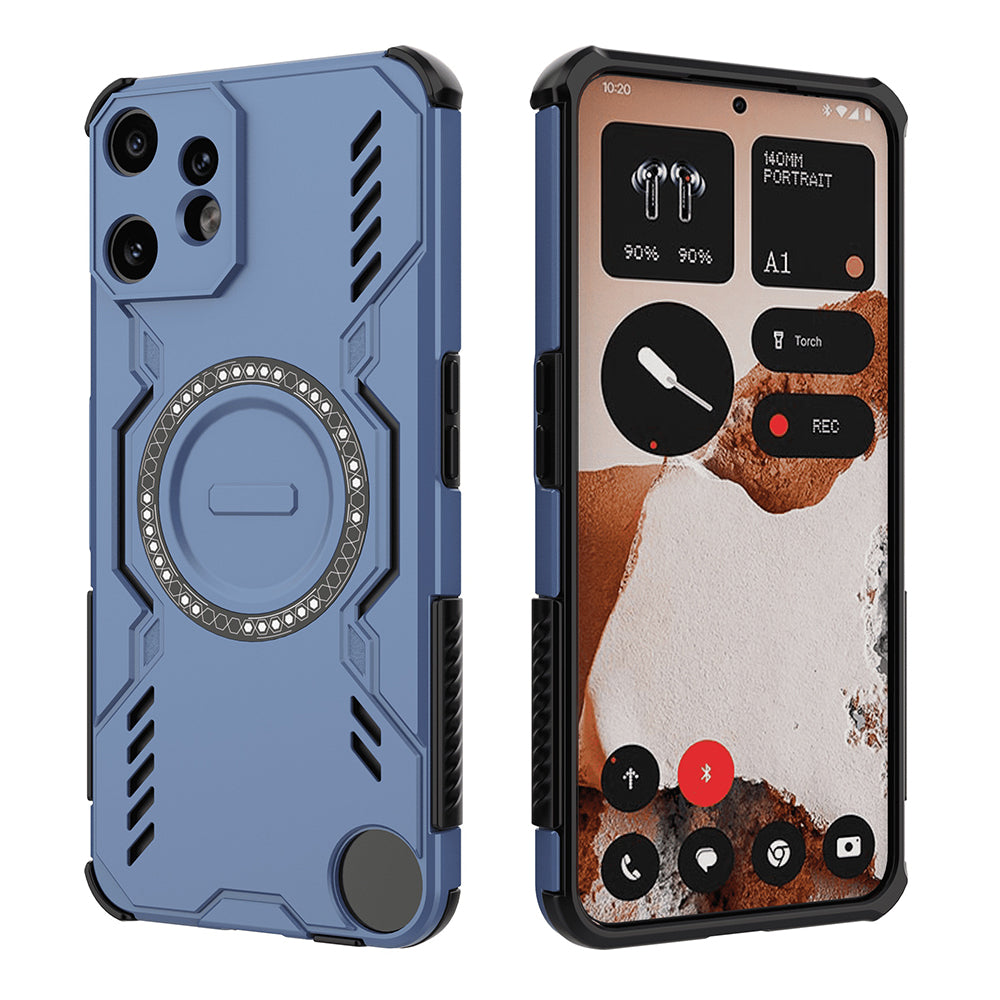 Techsuit - ArmorMag Case - Nothing CMF Phone 2 Pro - Blue