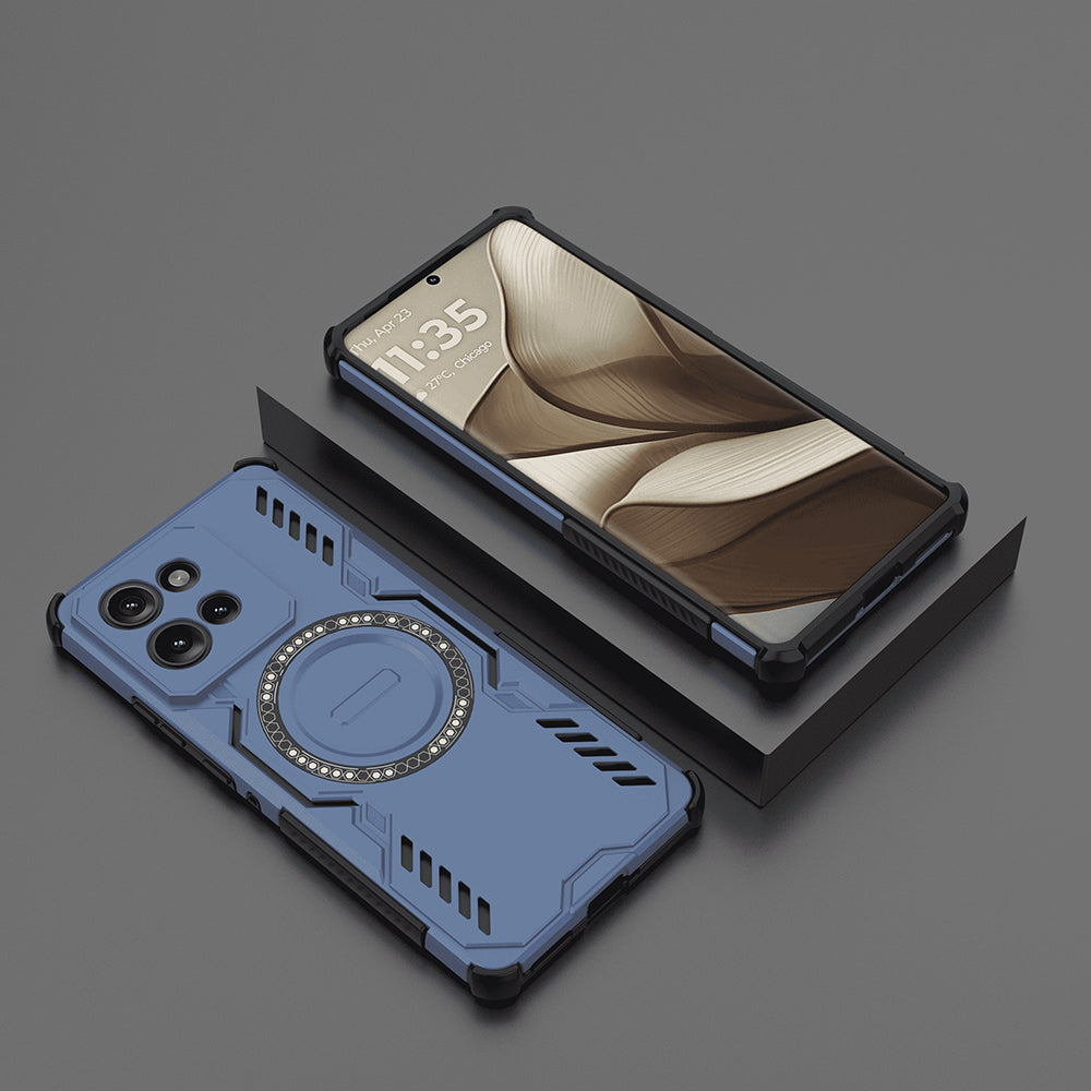 TechSuit Husa de protectie Techsuit ArmorMag compatibil cu Motorola Edge 50, Albastru – imagine 6