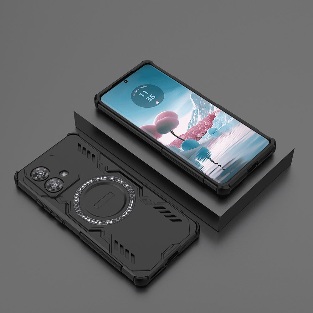 TechSuit Husa de protectie Techsuit ArmorMag compatibil cu Motorola Edge 40 Neo, Negru – imagine 6