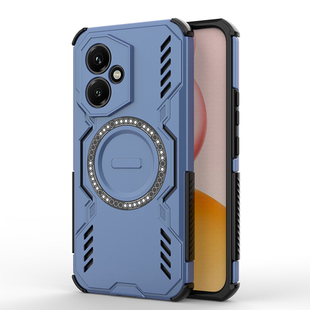 TechSuit Husa de protectie Techsuit ArmorMag compatibil cu Honor 400, Albastru
