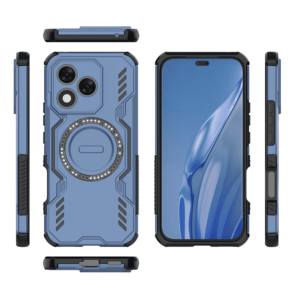 TechSuit Husa de protectie Techsuit ArmorMag compatibil cu Honor 400 Lite, Albastru – imagine 4