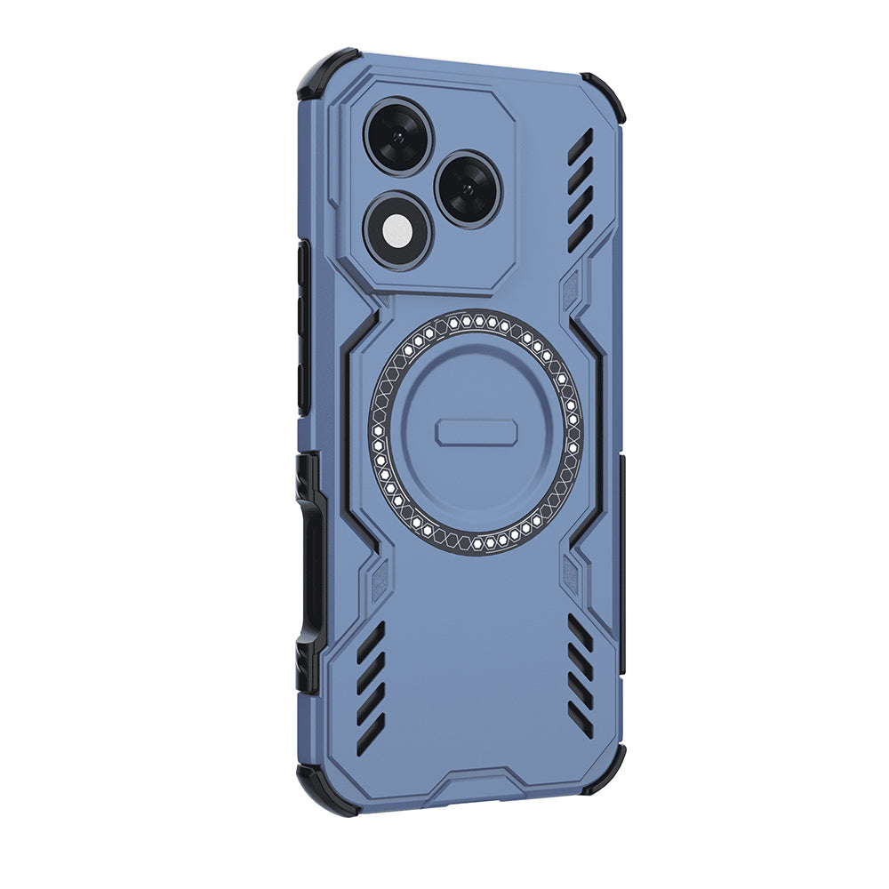 TechSuit Husa de protectie Techsuit ArmorMag compatibil cu Honor 400 Lite, Albastru – imagine 3