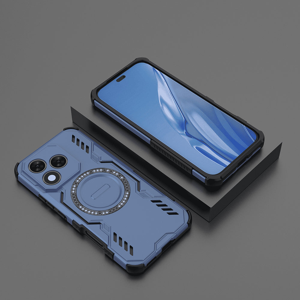 TechSuit Husa de protectie Techsuit ArmorMag compatibil cu Honor 400 Lite, Albastru – imagine 6