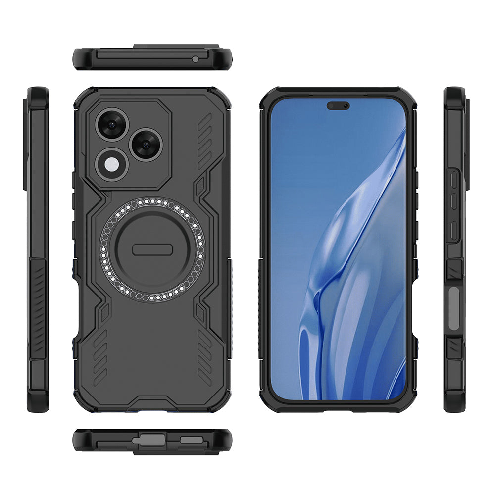 TechSuit Husa de protectie Techsuit ArmorMag compatibil cu Honor 400 Lite, Negru – imagine 4