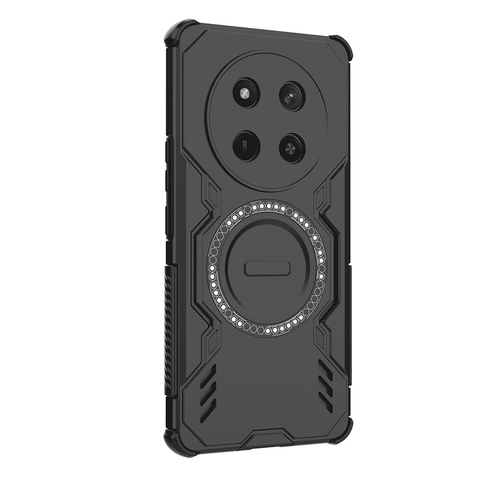 TechSuit Husa de protectie Techsuit ArmorMag compatibil cu Honor Magic7 Lite / X9c, Negru – imagine 3