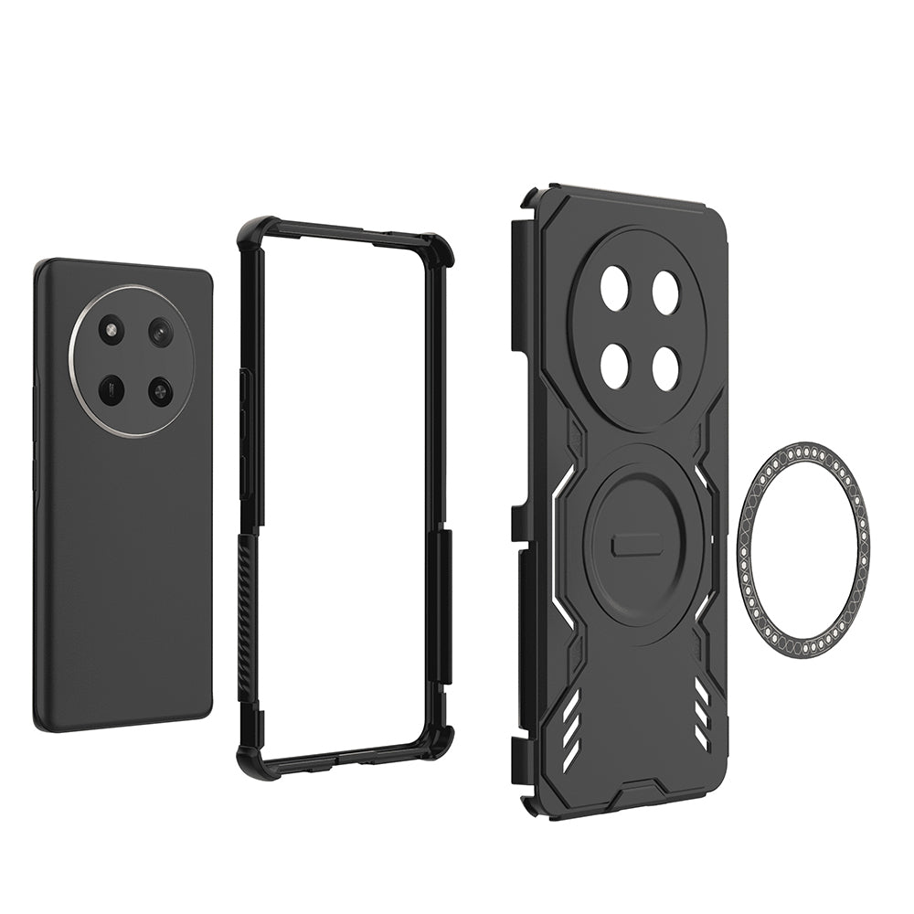 TechSuit Husa de protectie Techsuit ArmorMag compatibil cu Honor Magic7 Lite / X9c, Negru – imagine 5