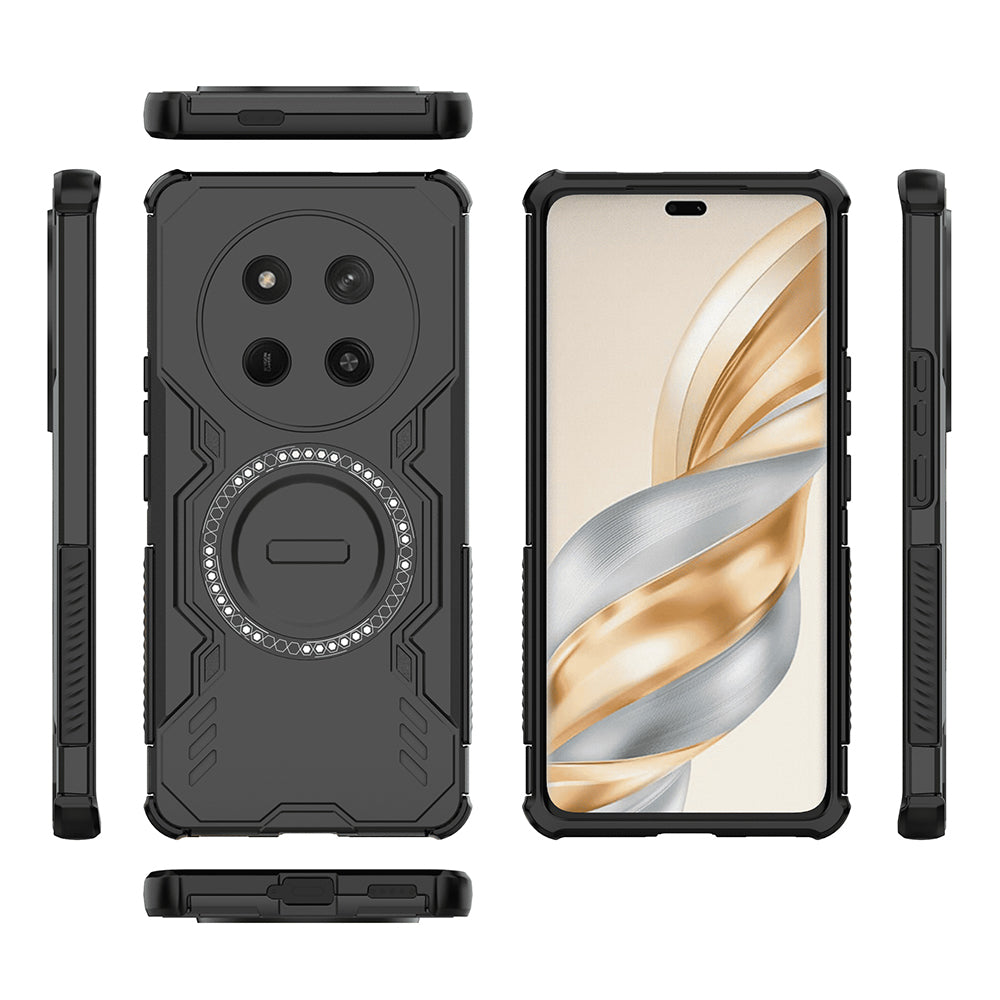 TechSuit Husa de protectie Techsuit ArmorMag compatibil cu Honor Magic7 Lite / X9c, Negru – imagine 4