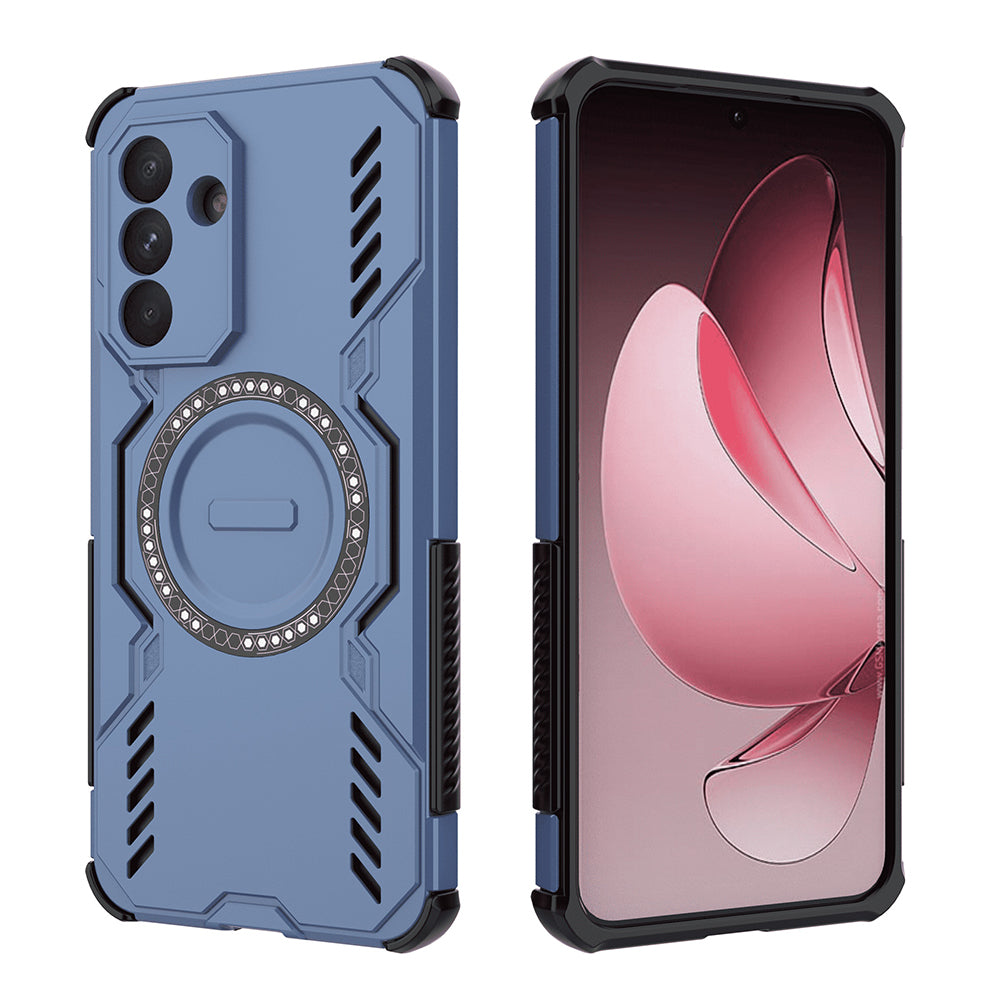 TechSuit Husa de protectie Techsuit ArmorMag compatibil cu Samsung Galaxy A56 5G, Albastru – imagine 2