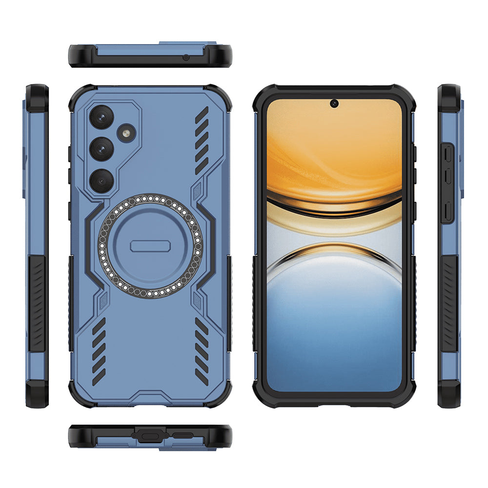 TechSuit Husa de protectie Techsuit ArmorMag compatibil cu Samsung Galaxy A55 5G, Albastru – imagine 4