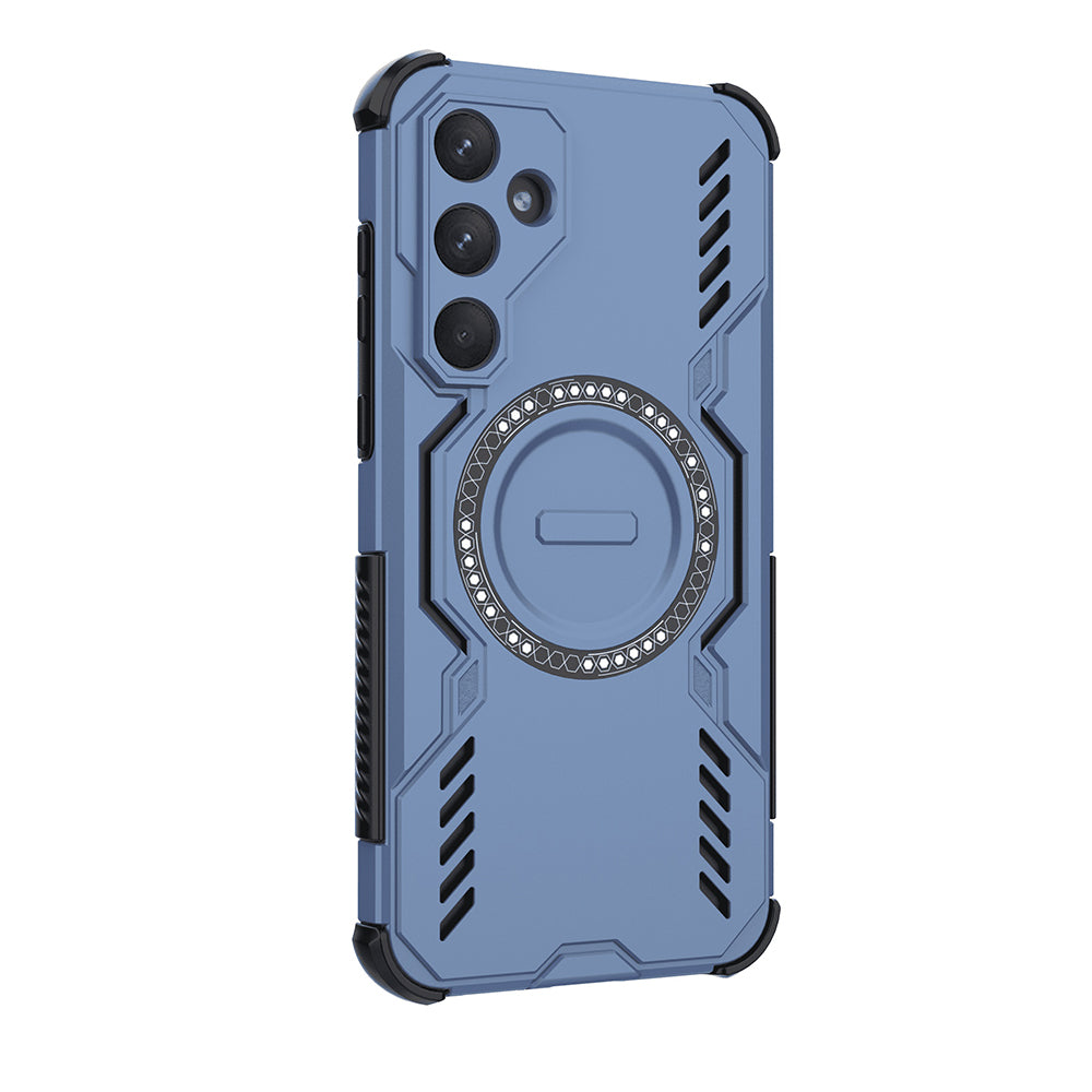TechSuit Husa de protectie Techsuit ArmorMag compatibil cu Samsung Galaxy A55 5G, Albastru – imagine 3