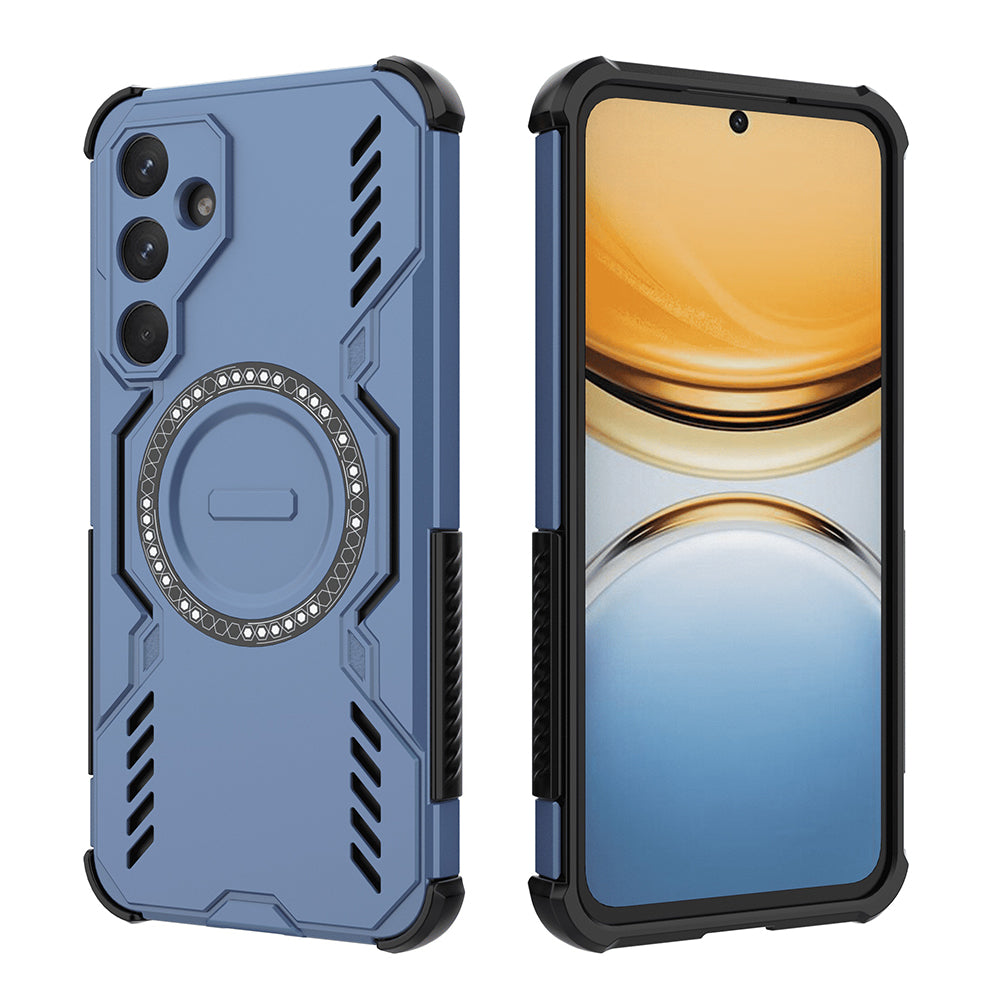 TechSuit Husa de protectie Techsuit ArmorMag compatibil cu Samsung Galaxy A55 5G, Albastru – imagine 2