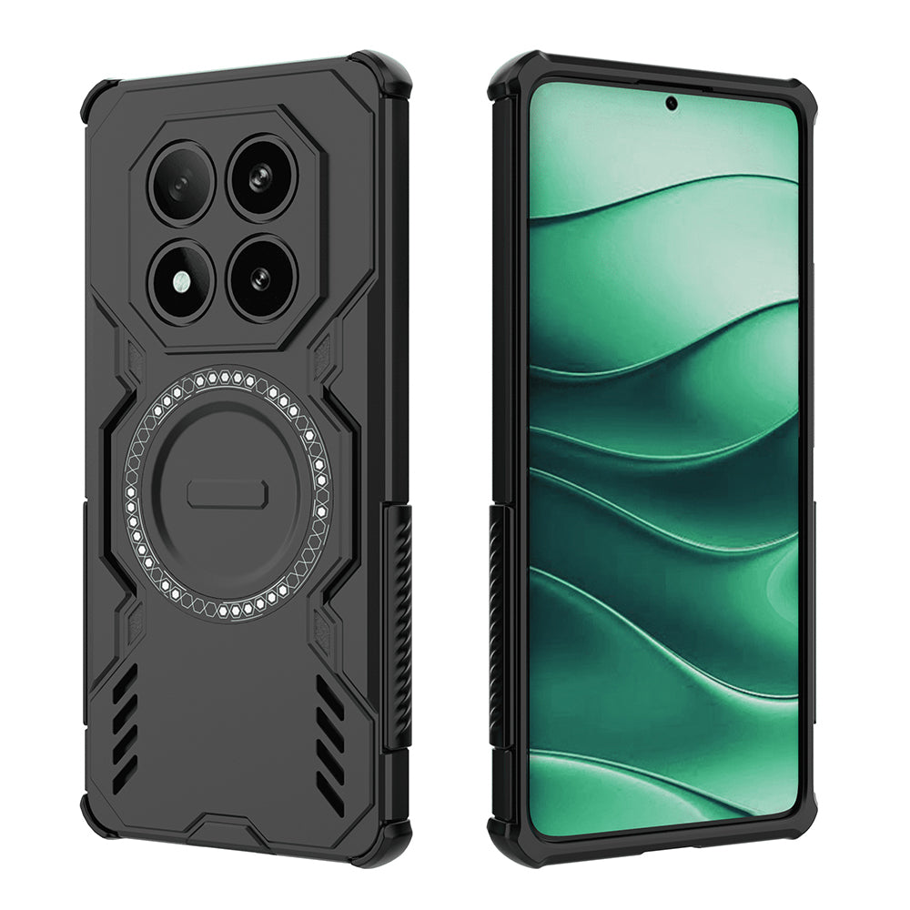 Techsuit - ArmorMag Case - Xiaomi Redmi Note 14 Pro 4G - Black