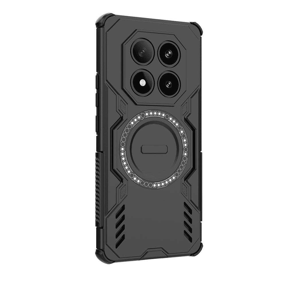 TechSuit Husa de protectie Techsuit ArmorMag compatibil cu Xiaomi Redmi Note 14 Pro 5G / Poco X7, Negru – imagine 3