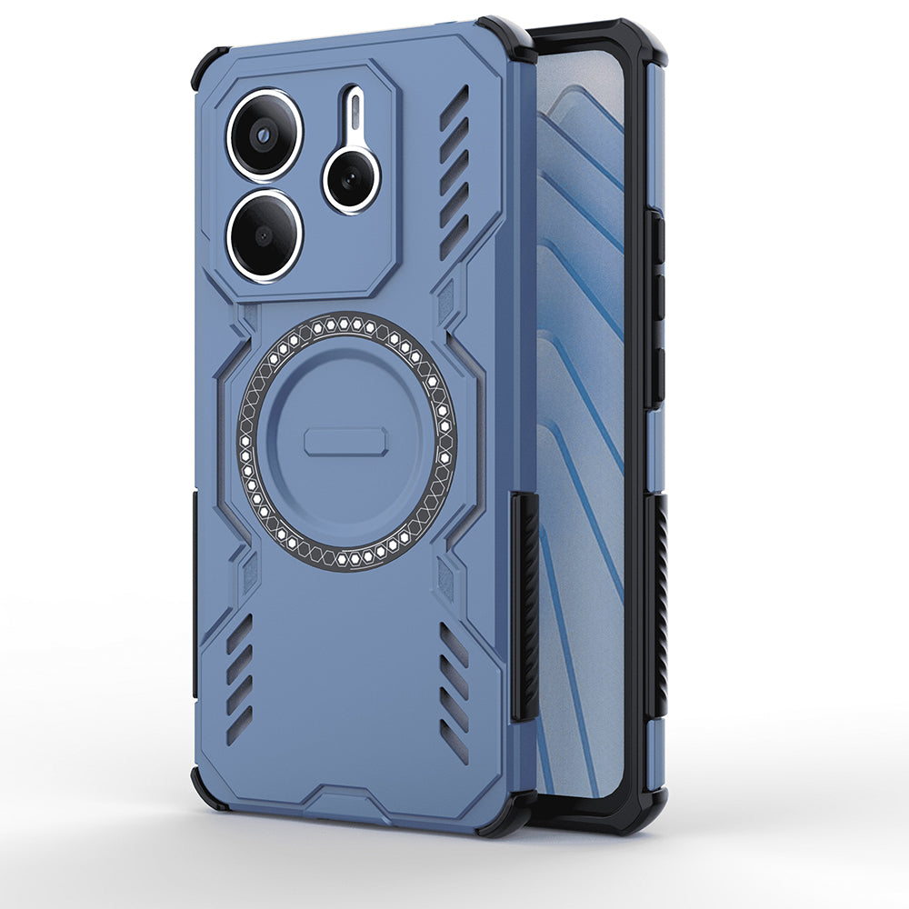 TechSuit Husa de protectie Techsuit ArmorMag compatibil cu Xiaomi Redmi Note 14 5G, Albastru