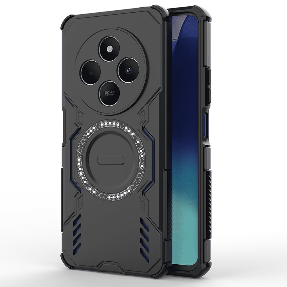 TechSuit Husa de protectie Techsuit ArmorMag compatibil cu Xiaomi Redmi 14C / Poco C75, Negru