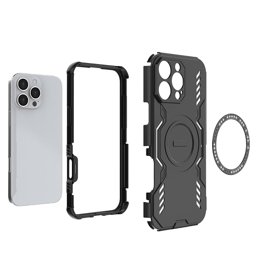 Techsuit - ArmorMag Case - iPhone 16 Pro - Blue