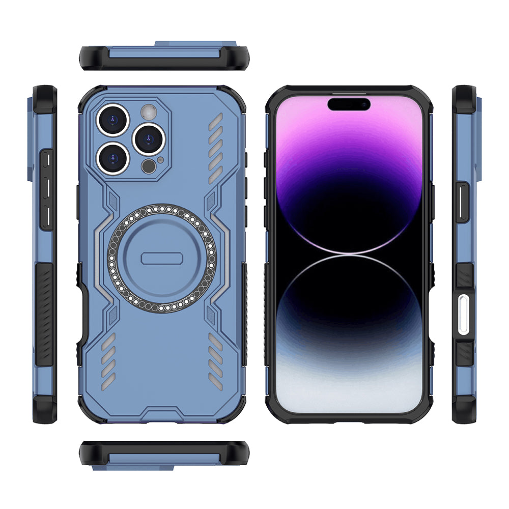 Techsuit - ArmorMag Case - iPhone 16 Pro - Blue