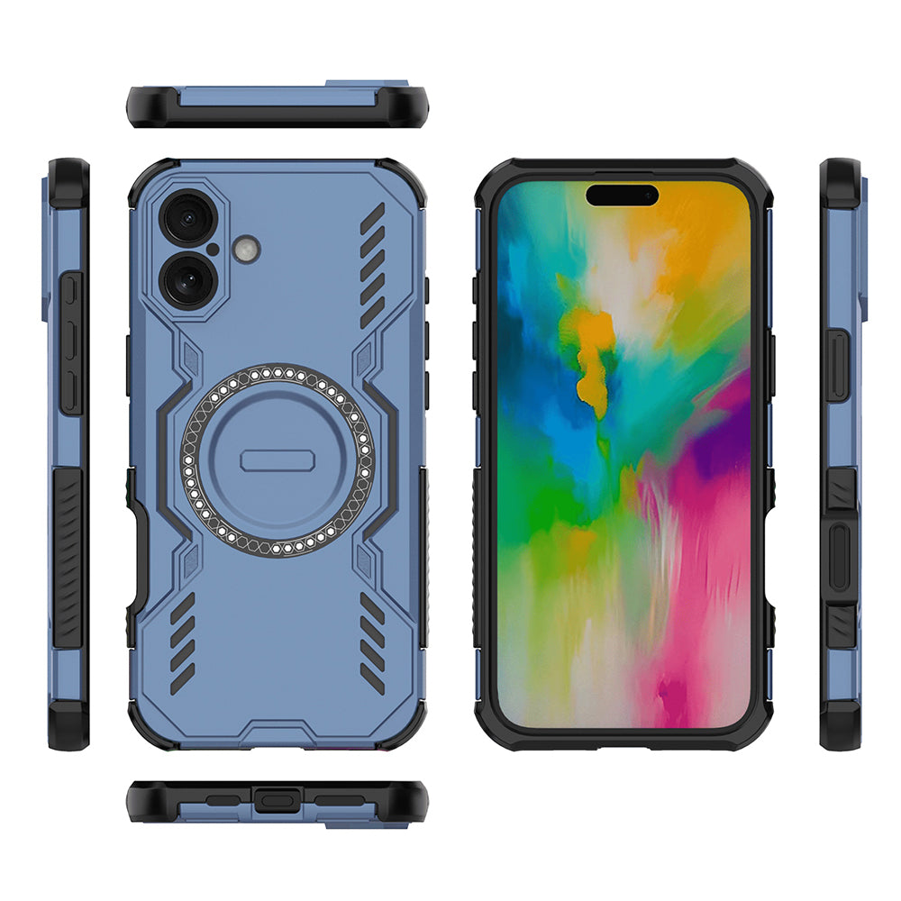 Techsuit - ArmorMag Case - iPhone 16 Plus - Blue
