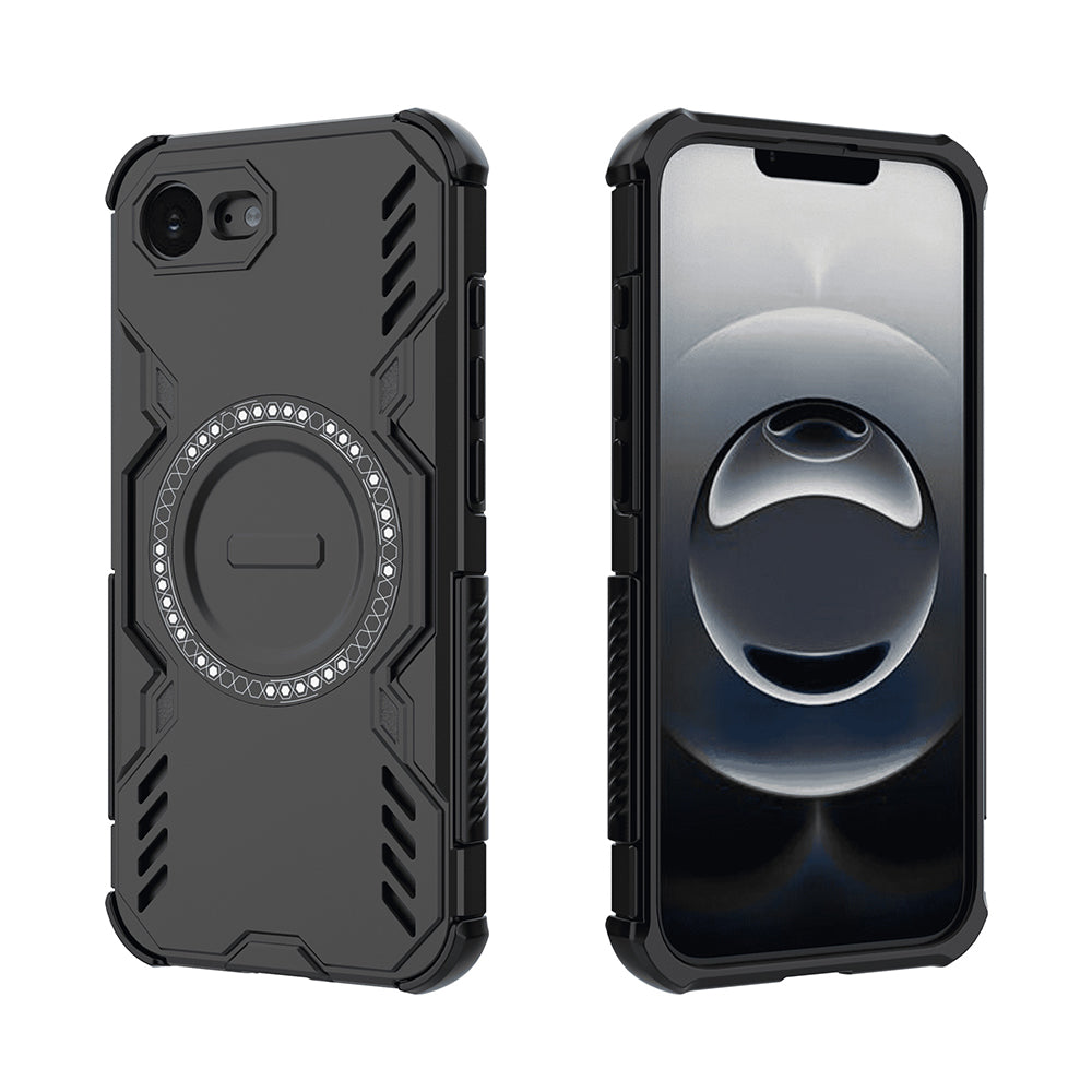 TechSuit Husa de protectie Techsuit ArmorMag compatibil cu iPhone 16e / iPhone 17e, Negru – imagine 2