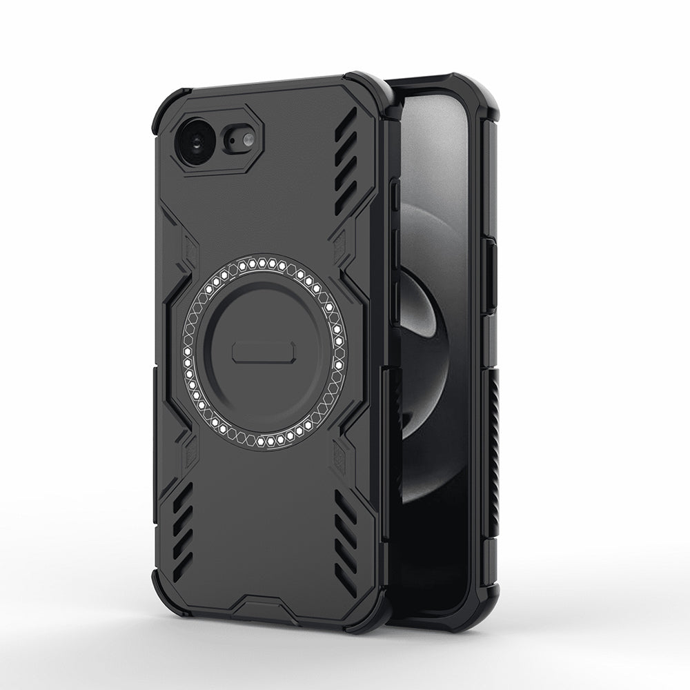 TechSuit Husa de protectie Techsuit ArmorMag compatibil cu iPhone 16e / iPhone 17e, Negru