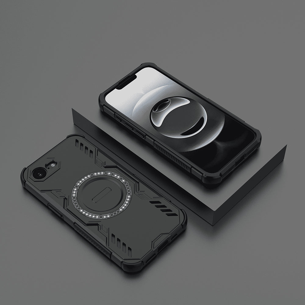 TechSuit Husa de protectie Techsuit ArmorMag compatibil cu iPhone 16e / iPhone 17e, Negru – imagine 6