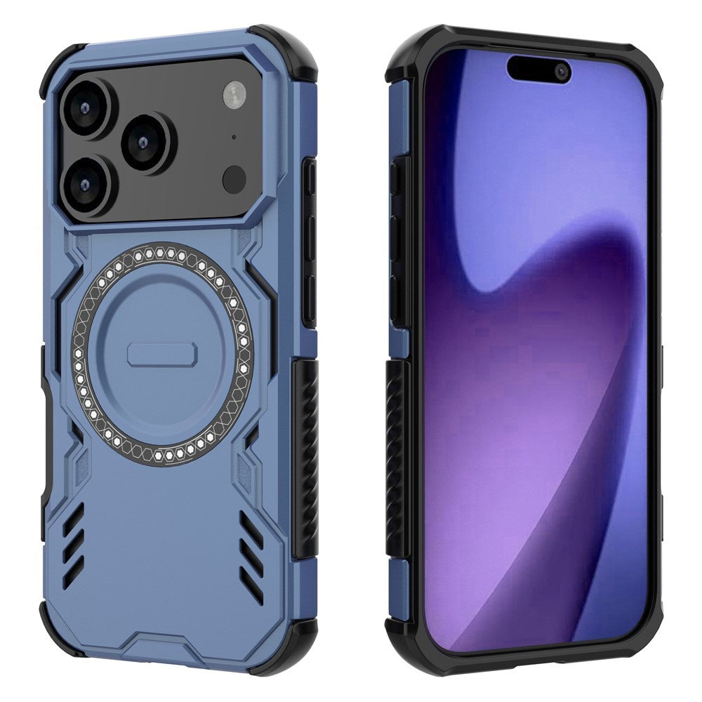 Techsuit - ArmorMag Case - iPhone 17 Pro - Blue