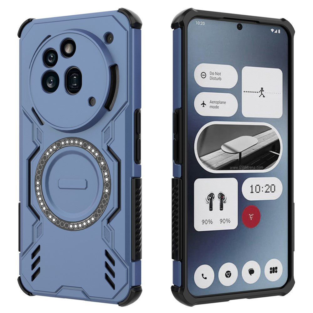 TechSuit Husa de protectie Techsuit ArmorMag compatibil cu Nothing Phone (3a) Pro, Albastru – imagine 2