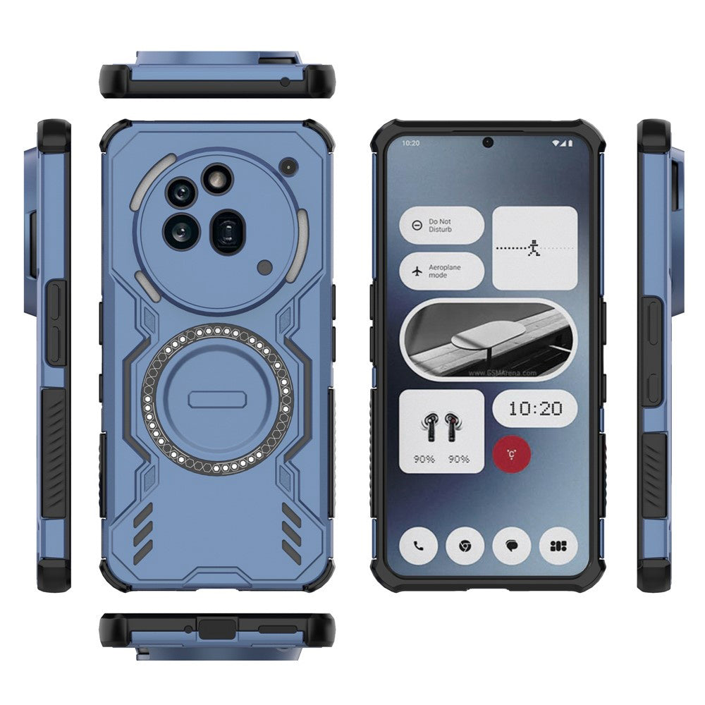 TechSuit Husa de protectie Techsuit ArmorMag compatibil cu Nothing Phone (3a) Pro, Albastru – imagine 3