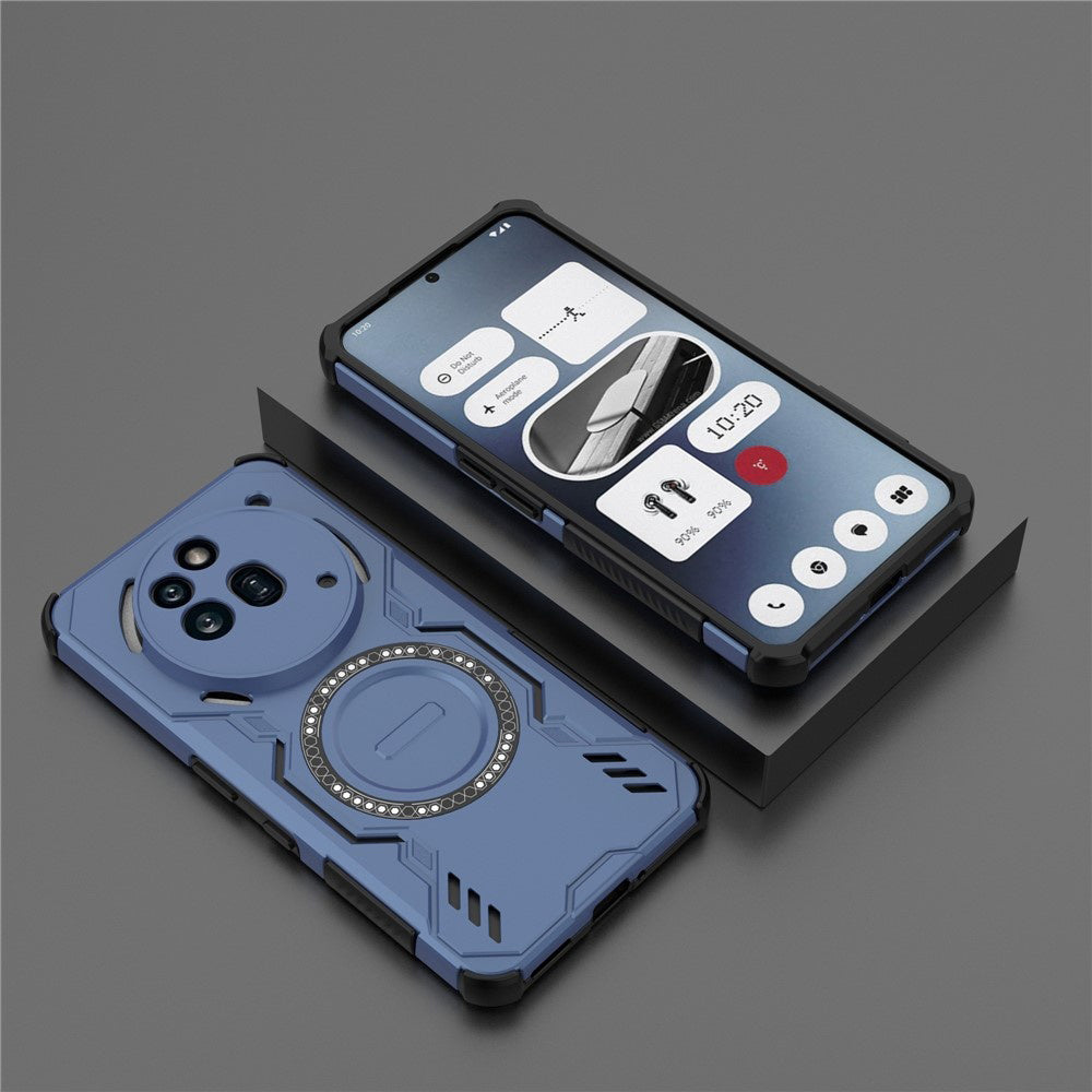 TechSuit Husa de protectie Techsuit ArmorMag compatibil cu Nothing Phone (3a) Pro, Albastru – imagine 6