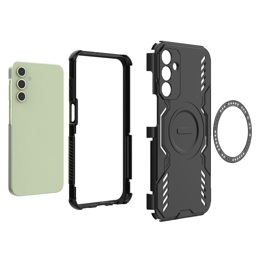 Techsuit - ArmorMag Case - Samsung Galaxy A15 4G / A15 5G - Black