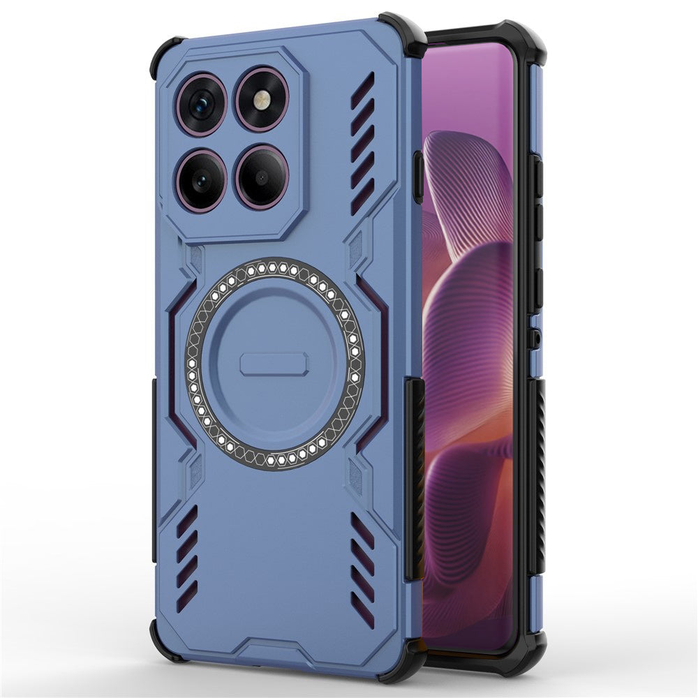 TechSuit Husa de protectie Techsuit ArmorMag compatibil cu Motorola Edge 60 Pro, Albastru