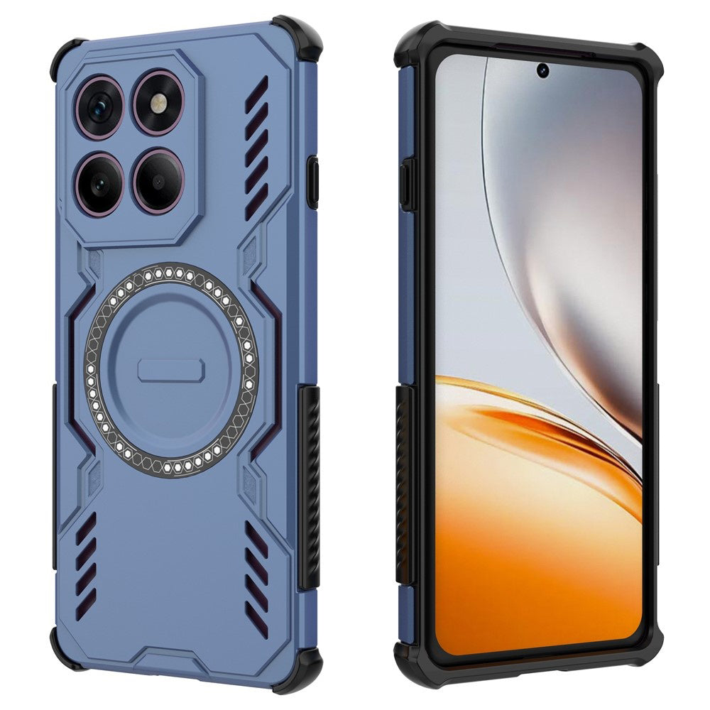 TechSuit Husa de protectie Techsuit ArmorMag compatibil cu Motorola Edge 60 Pro, Albastru – imagine 2
