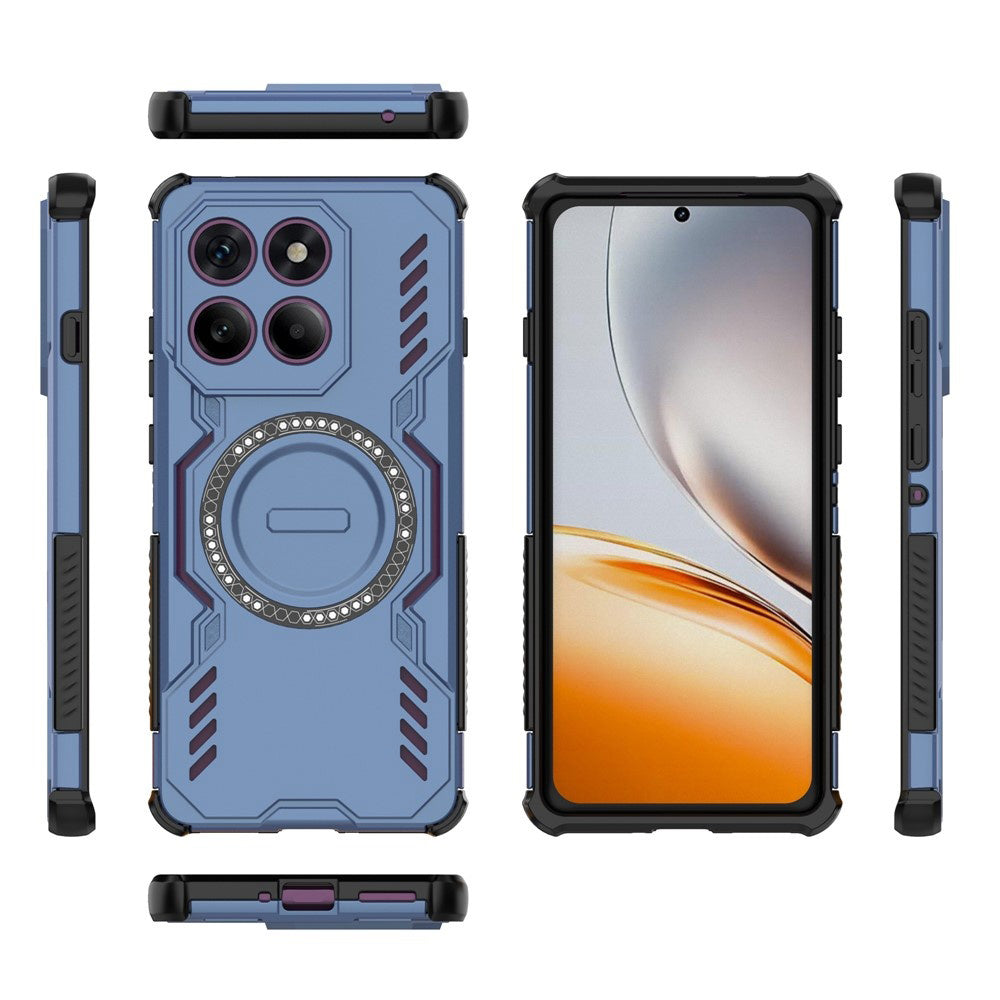 TechSuit Husa de protectie Techsuit ArmorMag compatibil cu Motorola Edge 60 Pro, Albastru – imagine 3