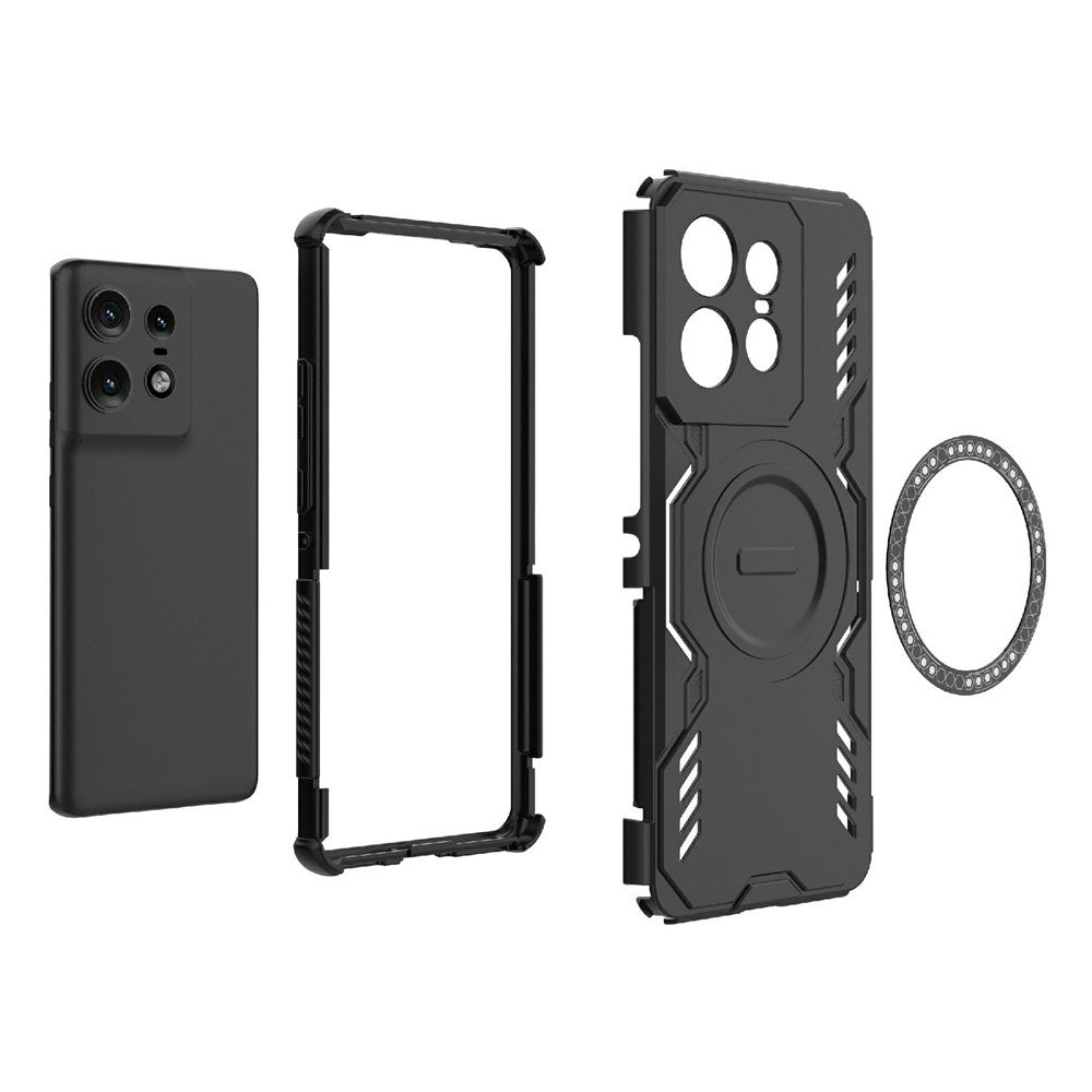 TechSuit Husa de protectie Techsuit ArmorMag compatibil cu Motorola Edge 50 Pro, Albastru – imagine 4
