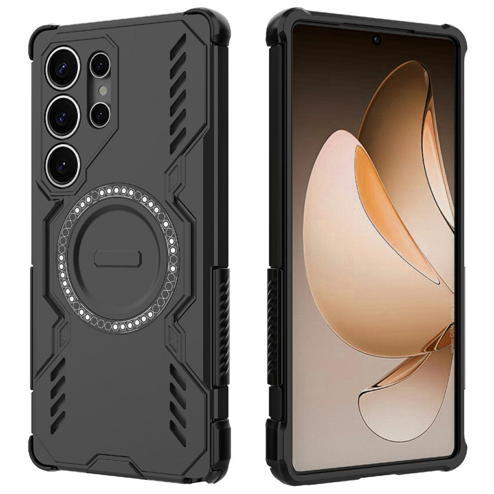 TechSuit Husa de protectie Techsuit ArmorMag compatibil cu Samsung Galaxy S25 Ultra, Negru – imagine 3