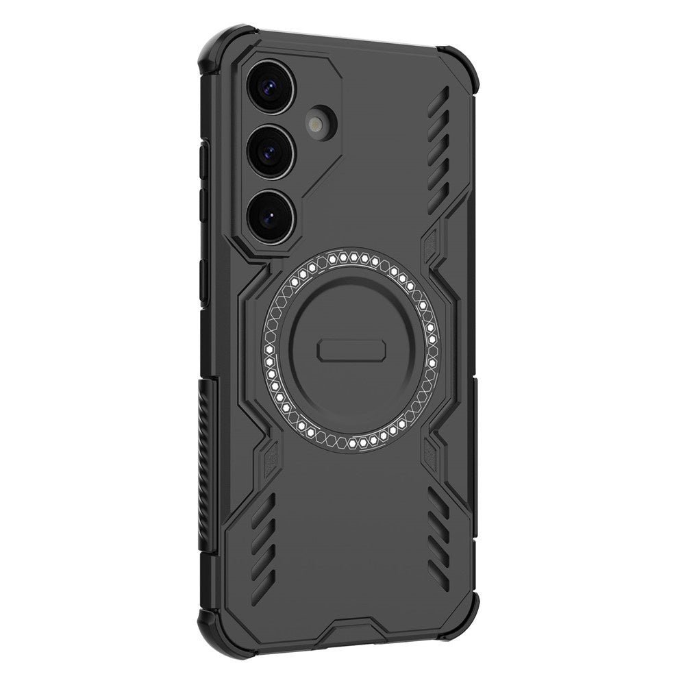 TechSuit Husa de protectie Techsuit ArmorMag compatibil cu Samsung Galaxy S25, Negru – imagine 3